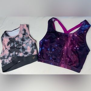Set of 2 Girls Sport Bras